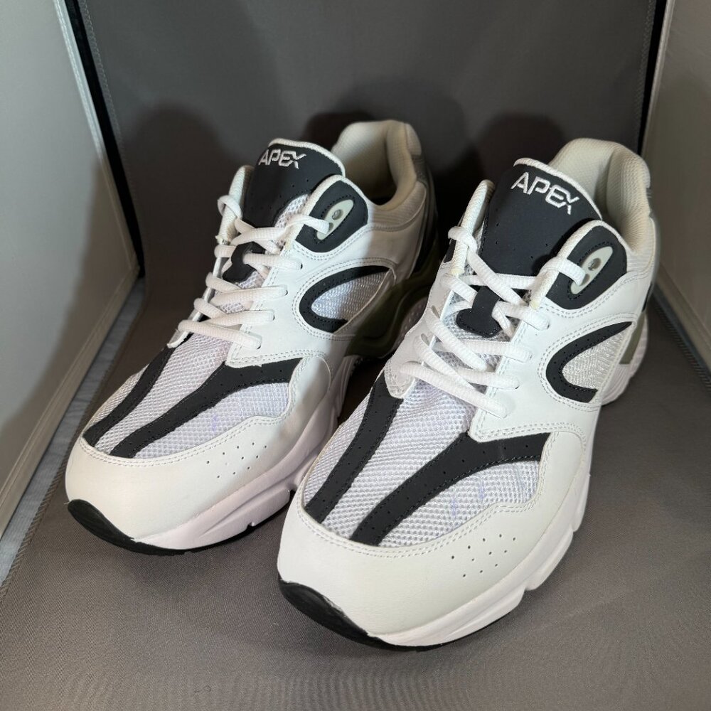 Apex X521 Men's Boss Runner - Navy Blue/White Size 12 M